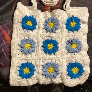 👛 Hand-Made Crochet Tote Bag!! 🥰